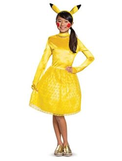 Pikachu Pokemon Classic Child Girls Costume