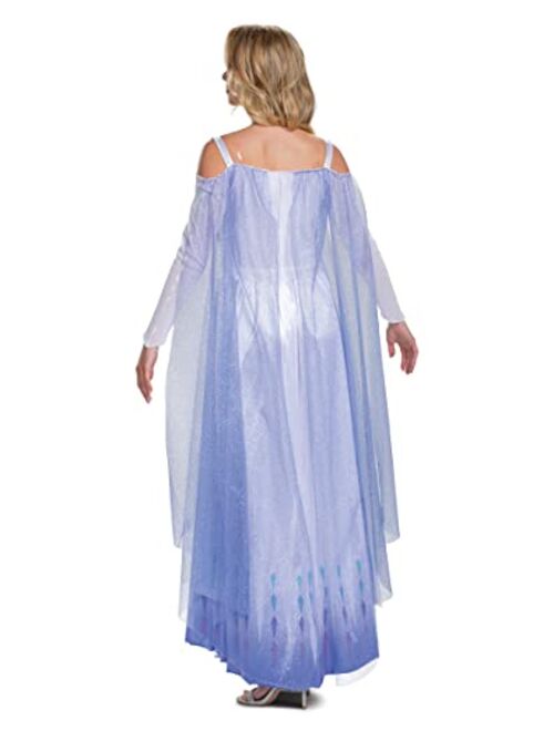 Disguise Women's Frozen Snow Queen Elsa Deluxe Costume