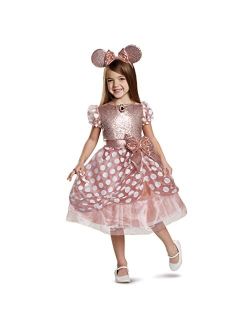 - Rose Gold Minnie Deluxe Child Costume