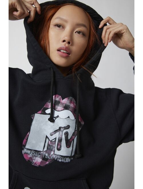 Urban Outfitters The Rolling Stones X MTV Hoodie Sweatshirt