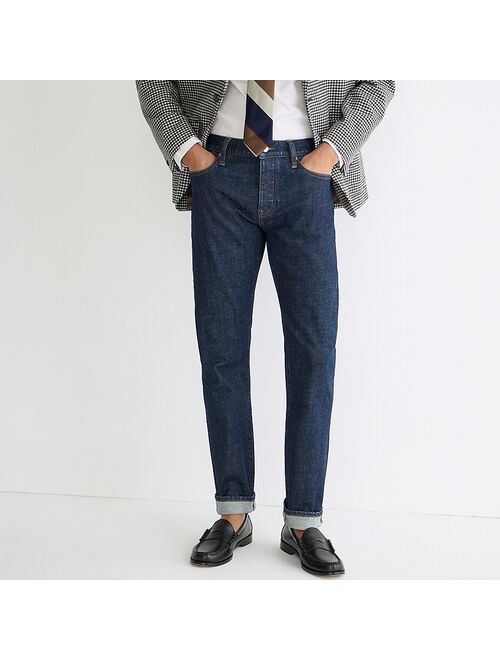 J.Crew 484 Slim-fit jean in raw indigo stretch selvedge denim