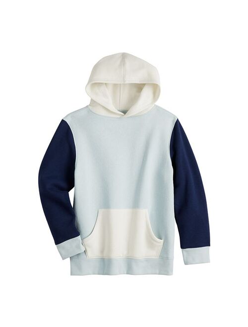Boys 8-20 Sonoma Goods For Life Supersoft Colorblock Hoodie in Regular & Husky