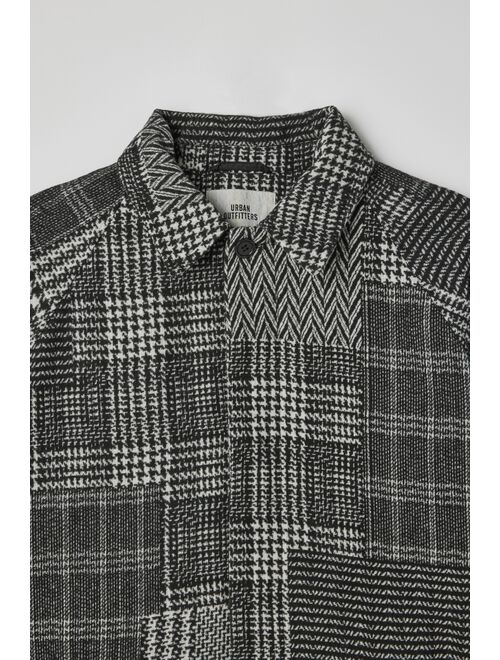 Urban Outfitters UO Mixed Check Mac Jacket