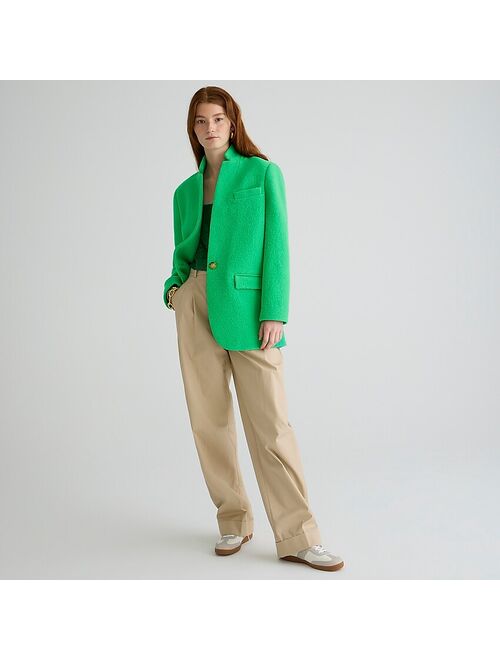 J.Crew Leighton blazer-jacket in Italian boiled wool