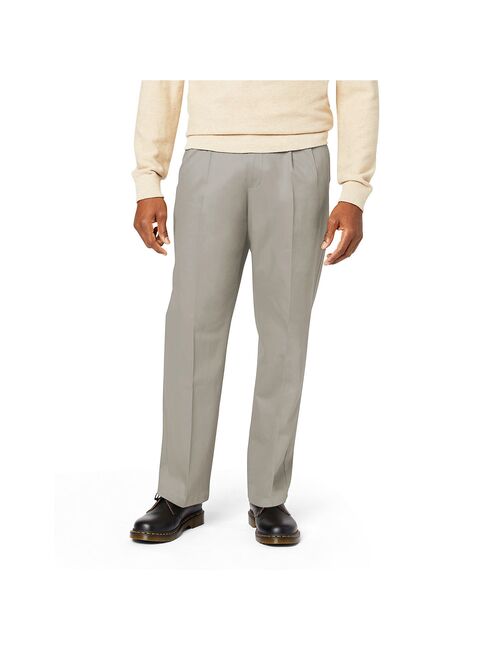 Men's Dockers Signature Iron Free Stain Defender Khaki Relaxed Pleated Pants