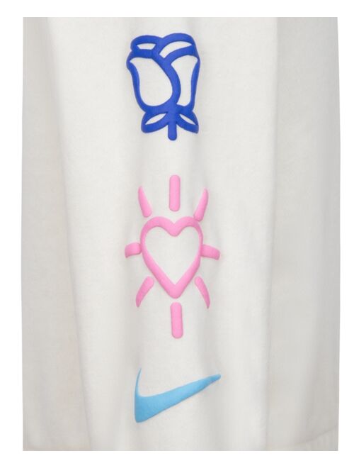 Nike Little Girls XO Swoosh Crewneck Sweatshirt