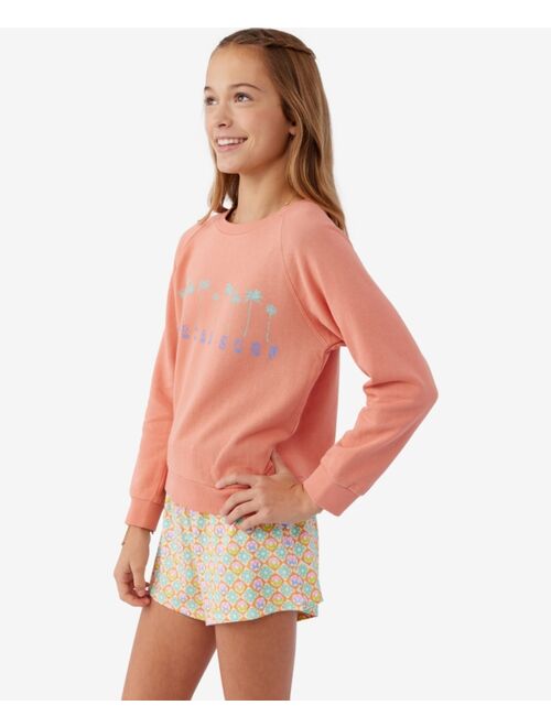 O'Neill Big Girls Lillia Oversized Crewneck Sweatshirt