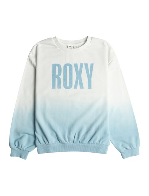 Roxy Big Girls I'm So Blue Crewneck Sweatshirt
