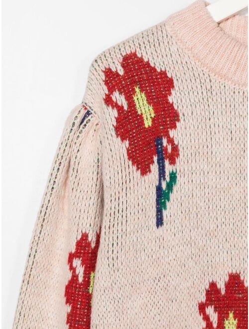 Bobo Choses floral-print jumper