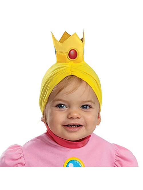 Disguise Girl's Super Mario Bros Infant Posh Princess Peach Costume