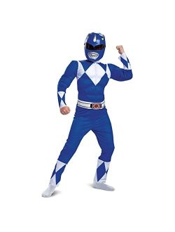 Power Rangers Boys Blue Ranger Costume