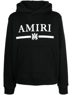 M.A. Bar logo-print hoodie