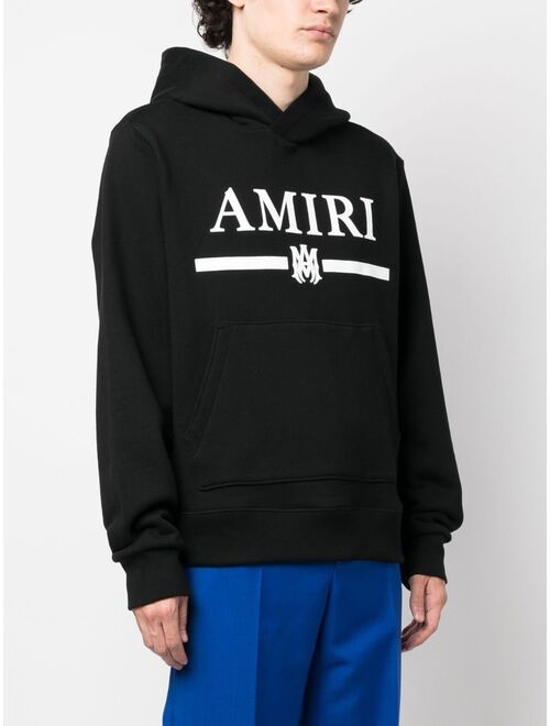 AMIRI M.A. Bar logo-print hoodie
