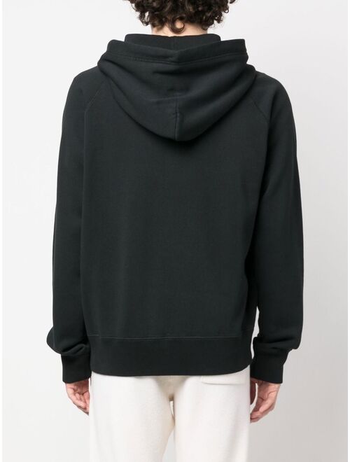 TOM FORD pouch-pocket zip hoodie