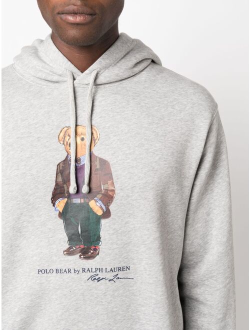 Polo Ralph Lauren Polo Bear-print drawstring hoodie