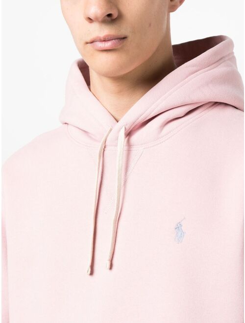 Polo Ralph Lauren embroidered-logo long-sleeve hoodie