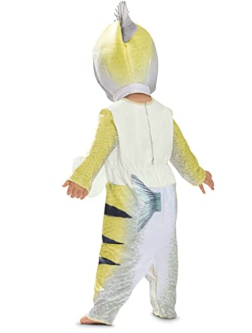 Disguise Flounder Infant Costume, Official Disney The Little Mermaid Live Action Costume Outfit