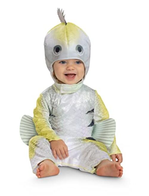 Disguise Flounder Infant Costume, Official Disney The Little Mermaid Live Action Costume Outfit