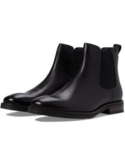 Sverne Leather Almond Toe Chelsea Boot