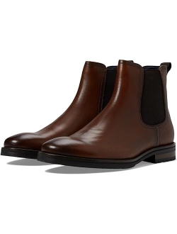 Sverne Leather Almond Toe Chelsea Boot