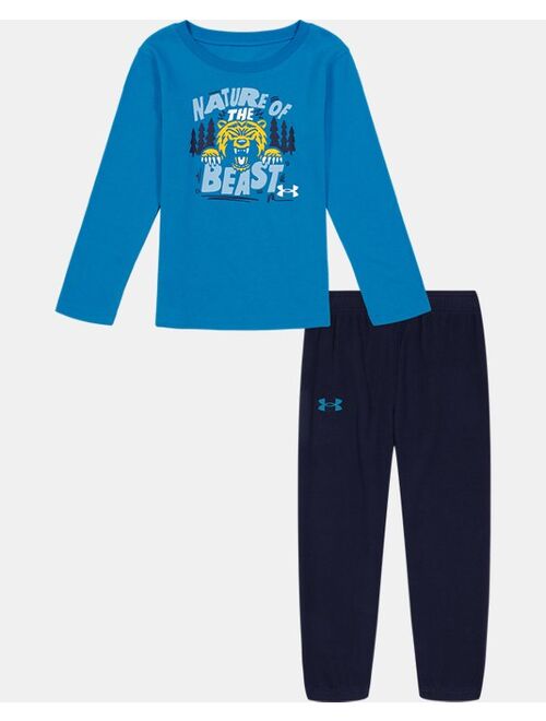 Under Armour Toddler Boys' UA Nature of the Beast Joggers Set