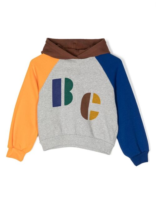 Bobo Choses logo-print long-sleeve hoodie