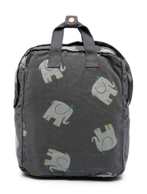 Bobo Choses The Elephant cotton backpack