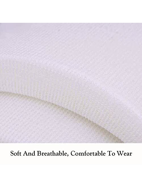 Lhybtm 4 Pairs Covered Set-in Shoulder Pads Sewing Foam Pads Sponge Shoulder Pad Shoulder Enhancer for Women Men Blazer Suit Coat Jacket Clothes Sewing Accessories (2 Bla