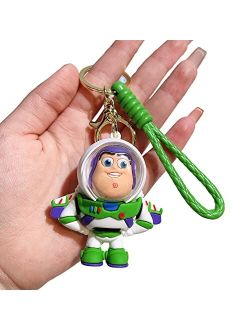 D DILLA BEAUTY Anime Story Keychain Adorable Cute Keychain Handbag Car Keyring Charms Gifts for Women