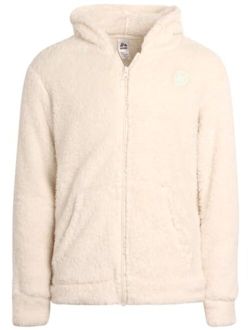 Girls' Sweatshirt - Sherpa Fleece Zip Up Hoodie Sweatshirt - Cozy Casual Fashion Sweatshirt for Girls (7-16)