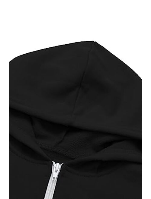 storeofbaby Girls Zip Up Hoodie Casual Long Sleeve Jacket Lightweight Sweatshirt with Pockets