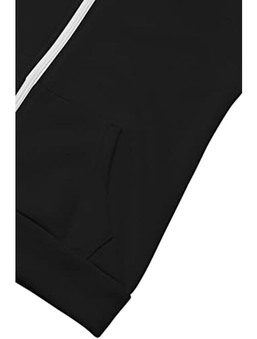 storeofbaby Girls Zip Up Hoodie Casual Long Sleeve Jacket Lightweight Sweatshirt with Pockets