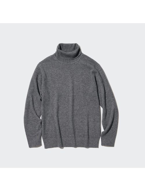 UNIQLO Cashmere Turtleneck Long-Sleeve Sweater