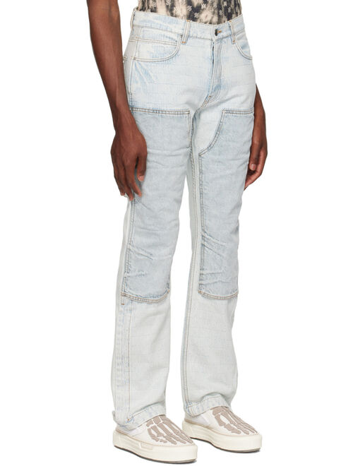 AMIRI Indigo Jacquard Jeans