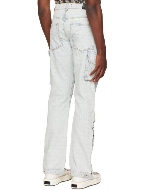 AMIRI Indigo Jacquard Jeans