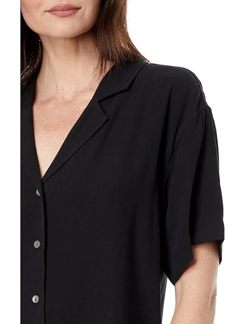 Madewell Button-Front Resort Shirt in Lusterweave