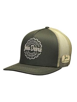 Brand Sales and Service Equipment Snapback Hat Olive