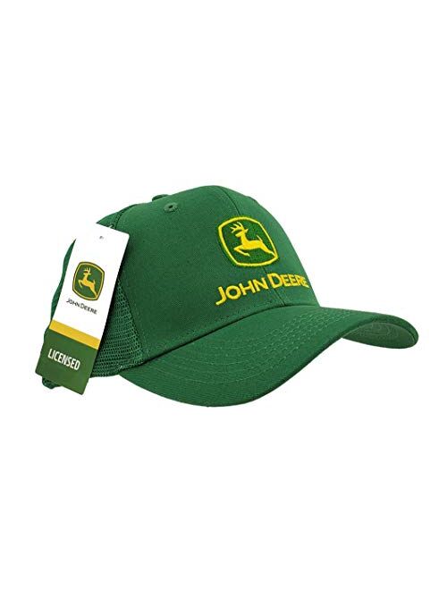 John Deere Logo Size XL Green Chino & Mesh Hat/Cap - LP69947