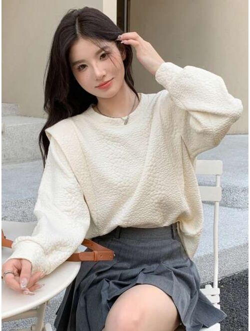 DAZY Solid 2 In 1 Pullover