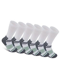 6 Pair Mens Socks Size 8-12 Work Socks for Men