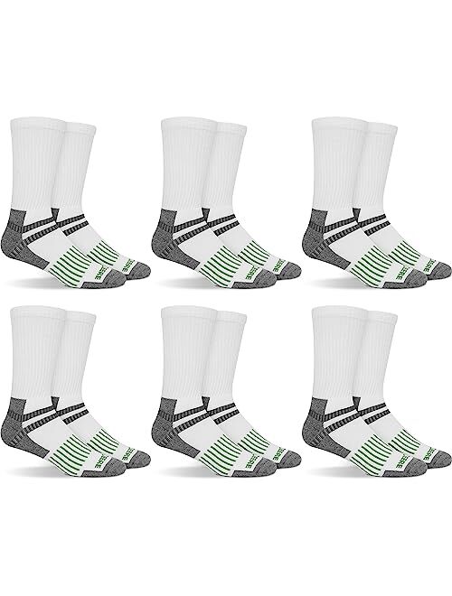 John Deere 6 Pair Mens Socks Size 8-12 Work Socks for Men