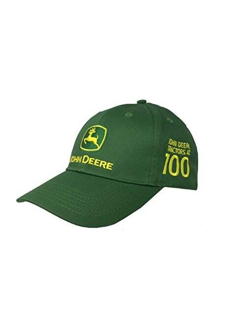 John Deere Mens 100 Year Anniversary Cap- Green