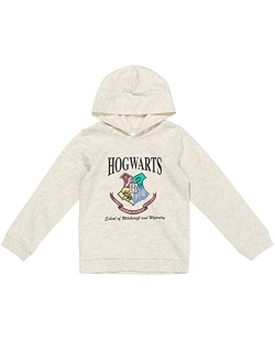 Harry Potter Hogwarts Hedwig Owl Slytherin Hufflepuff Ravenclaw Girls French Terry Pullover Hoodie Toddler to Big Kid