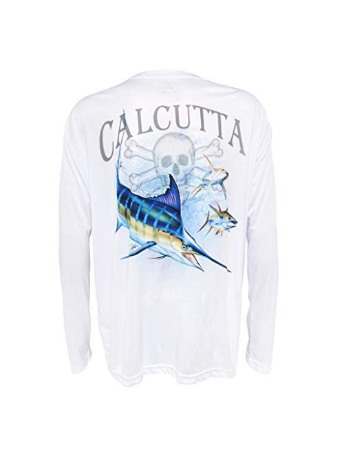 Calcutta Outdoors Calcutta Mens Performance Fishing Shirt Long Sleeve Outdoor Apparel