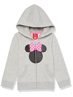 Disney | Marvel | Star Wars | Frozen | Princess Girls and Toddlers' Fleece Zip-Up Sweatshirt Hoodies