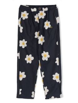 Big Flower cotton trousers