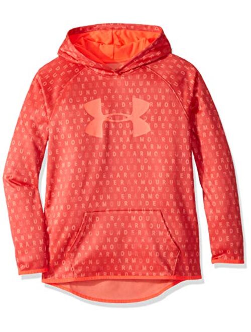Under Armour Girls Fleece All Over Hoodie Novelty