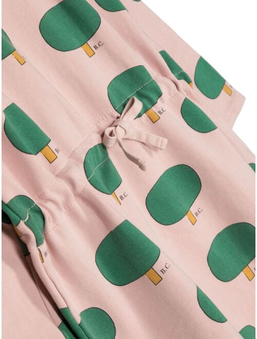 Bobo Choses tree-print cotton dress