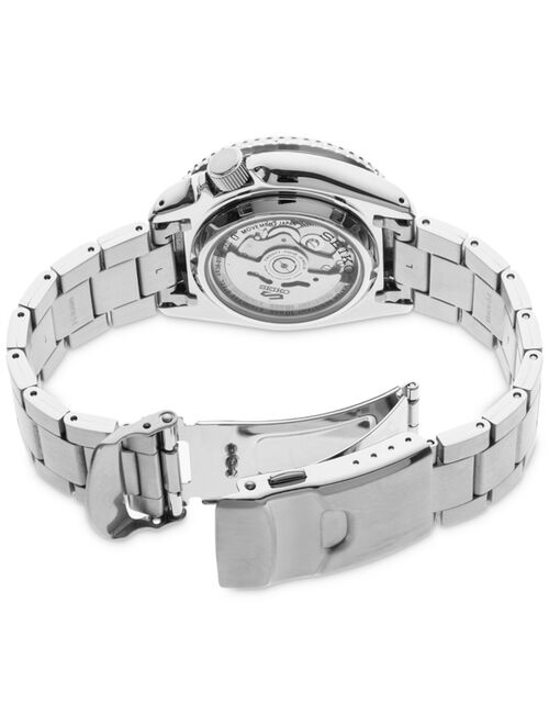 SEIKO Men's Automatic 5 Sports Stainless Steel Bracelet Watch 43mm