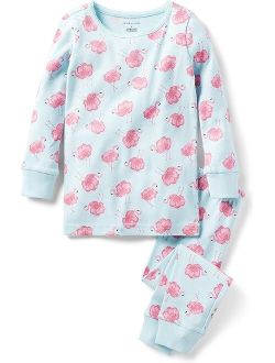 Flamingo Print Tight Fit Sleepwear (Toddler/Little Kids/Big Kids)